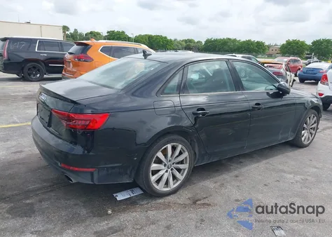 2017 Audi A4 2.0T Premium из США, поврежденный, VIN WAUGNAF40HN011379